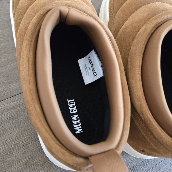 MOON BOOT PARK SOFT SUEDE SNEAKERS BOOTS MEN SHOES 80D2470020 Size 10 - Picture 4 of 11